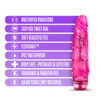 Blush B Yours Vibe 3 - Feels Real Realistic 7.75 Inch Vibrating Dildo - 1.75 In Width - Ipx7 Waterproof - Soft Body Safe Materia