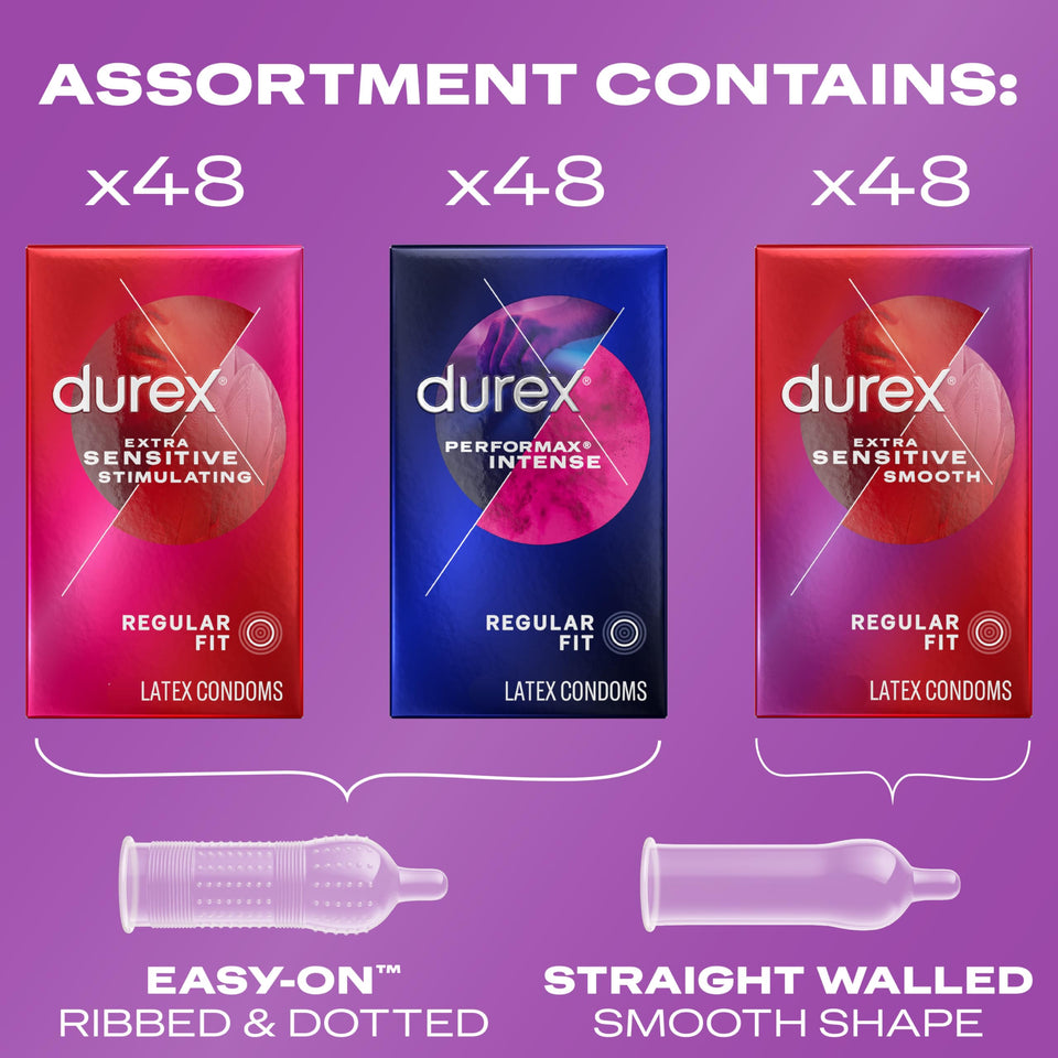 Durex Variety Pack 144 Ct