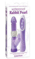 Pipedream Rabbit Pearl Waterproof Vibe, Purple