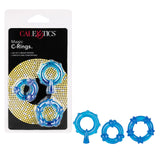 CalExotics Novelties Magic C-Rings, Blue