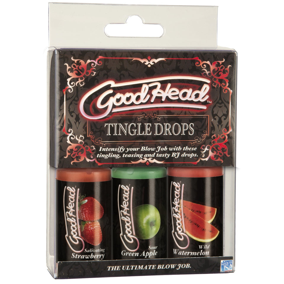 Goodhead Tingle Drops 3 1Oz. Bottles