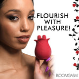 Bloomgasm The Rose Fondle 10X Massaging Rose Clit Stimulator