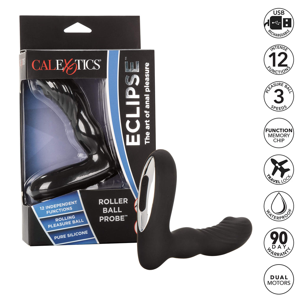 Calexotics Se-0436-50-3 Eclipse Roller Ball Probe
