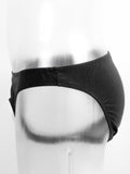 Mp Nylon Spandex Pouchless Brief Blk 1Sz