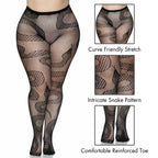 Snake Net Tights.