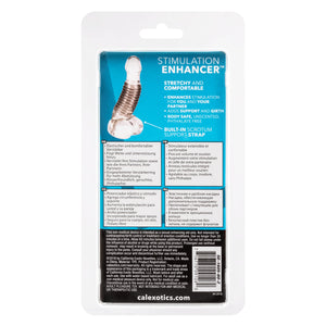 CalExotics Stimulation Enhancer Penis Sleeve - Smoke SE-1605-60-2