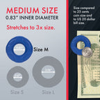 Forto F-33: 21mm Liquid Sili C-Ring M Bl