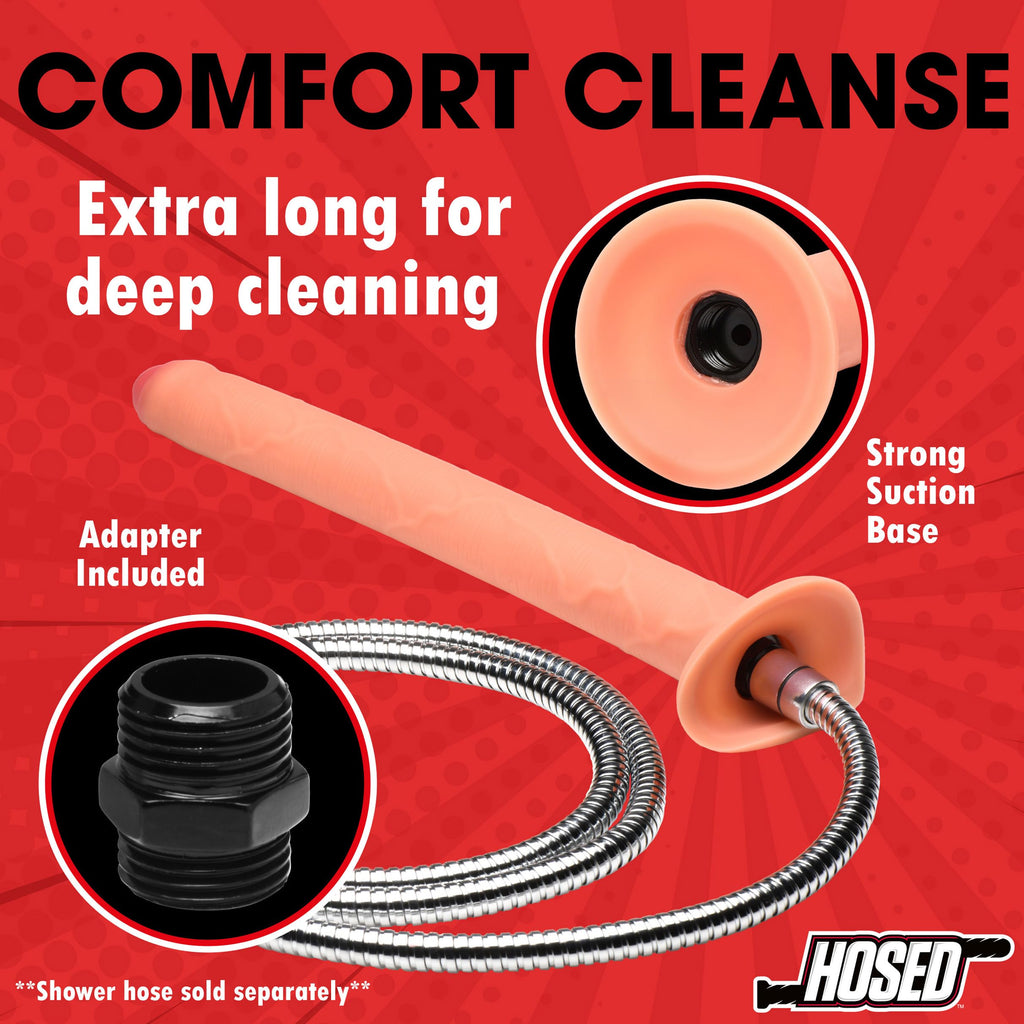 Hosed 15 In. Thick Silicone Enema Hose