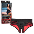 CalExotics SE-2712-57-3 Scandal Crotchless Pegging Panty Set - L/XL