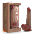 Renaissance Davinci 8 In Sliding Foreskin Dildo Tan