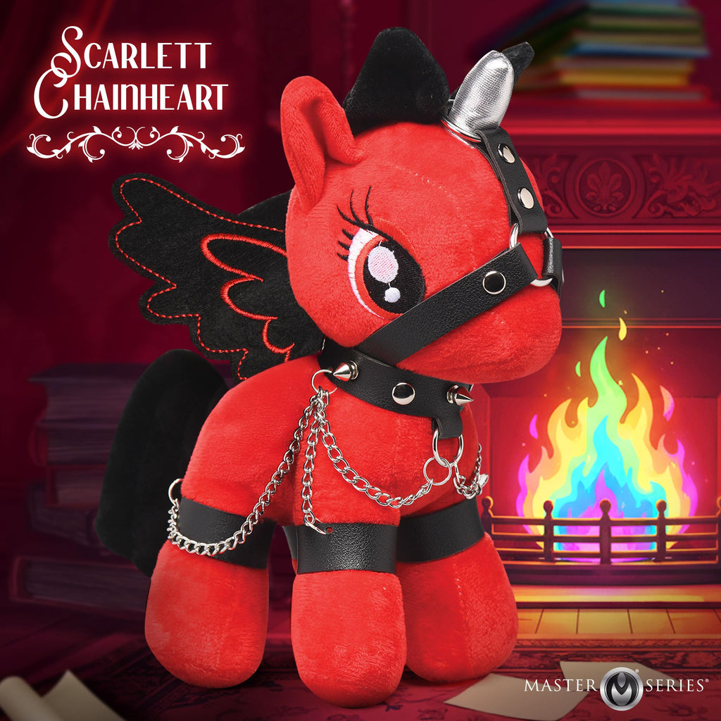 Master Scarlet Chainheart Bondage Pony