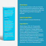 Hello Cake Tingle to Mingle, Tingling, Stimulating, Arousal Serum for Women - Made with Natural Extracts, Warming and Cooling Se