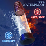 Male Sex Toys Penis Pump, Automatic Penis Enlargement Pump with 4 Pressure Settings & 4 Suction Modes for Men Erection Training