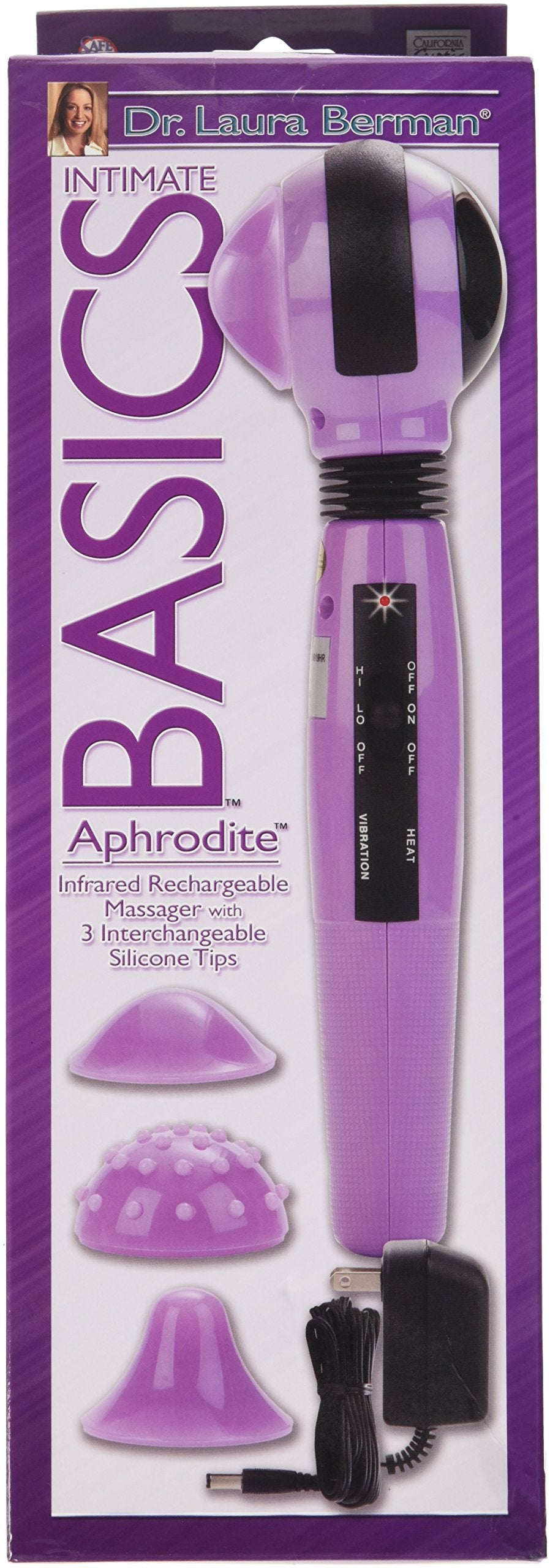 Calexotics Berman Center Aphrodite Infrared Rechargeable Massager