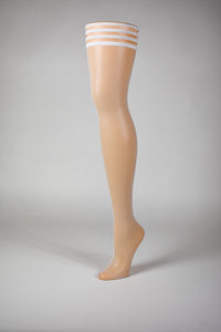 Kixies Brooke White Polka Dot Size D