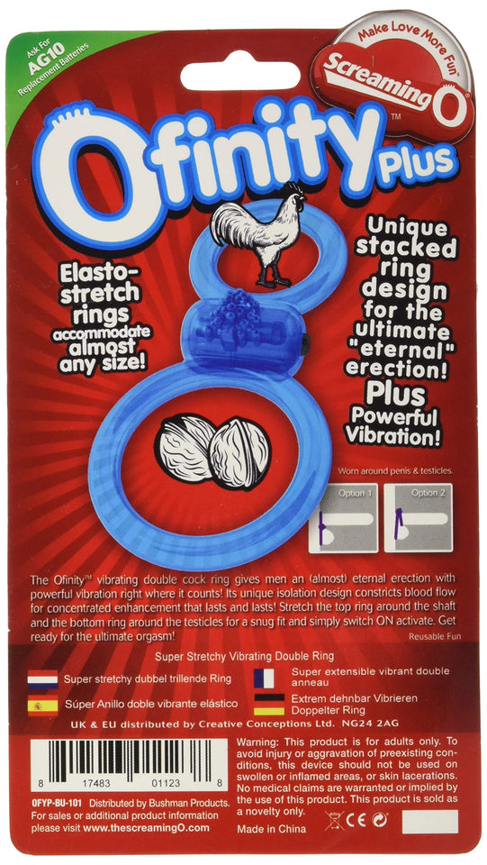 Screaming O Ofinity Plus Blue