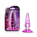 Blush B Yours Basic Anal Plug - Beginner Butt Toy with Tapered Head for Easy Insertion - Compatible with Cutey Vibe - Stayput Ba