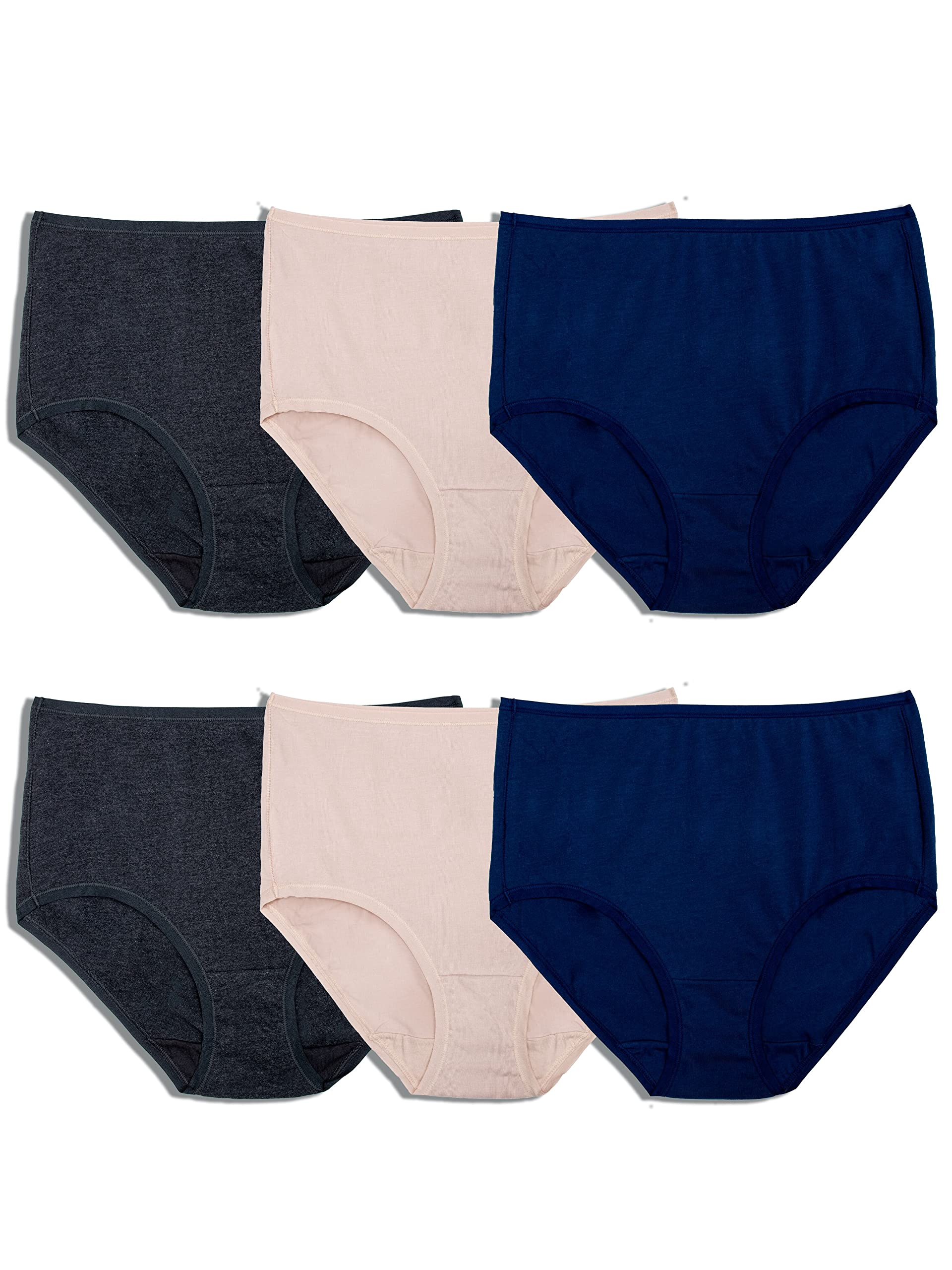 Fruit of the Loom Womens 360 Underwear, High Performance Stretch for Effortless Comfort, Available in Plus Size, Cotton Blend-B