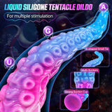 Fantasy Tentacle Dildo Sex Toys - 12.9'' Huge Anal Dildo Adult Toy, Strong Suction Cup Monster Dildo Anal Toys for C U G-Spot St