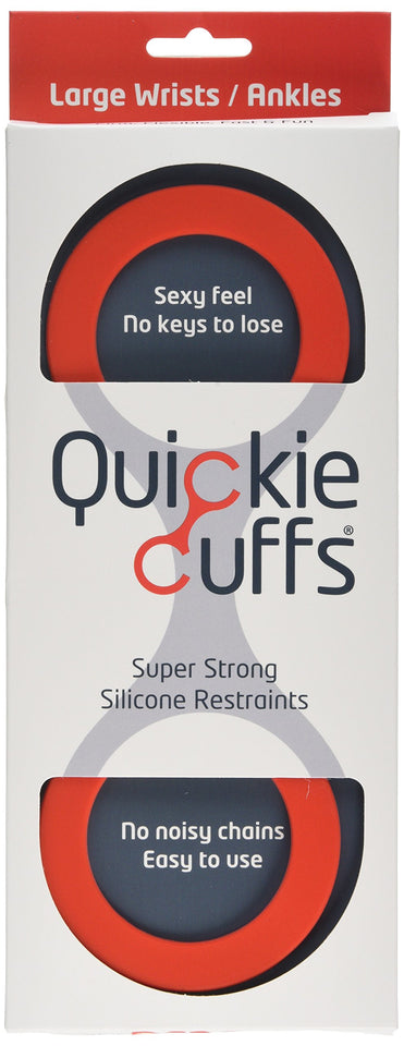 Creative Conceptions Llc 80326: Quickie Cuffs Large Red