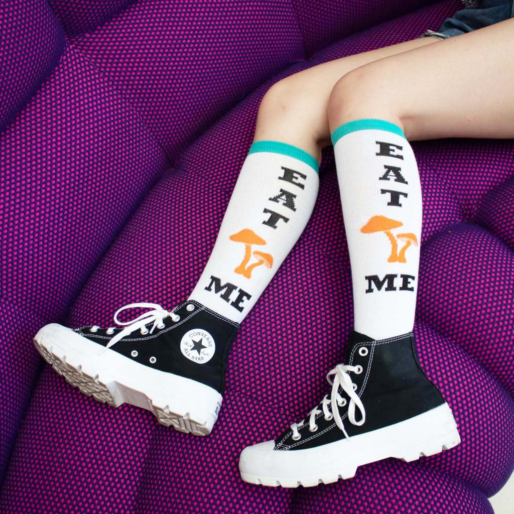 Eat Me Knee Highs.