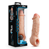 PERFORMANCE PLUS INTREPID 2IN SILICONE PENIS XTENDER BEIGE
