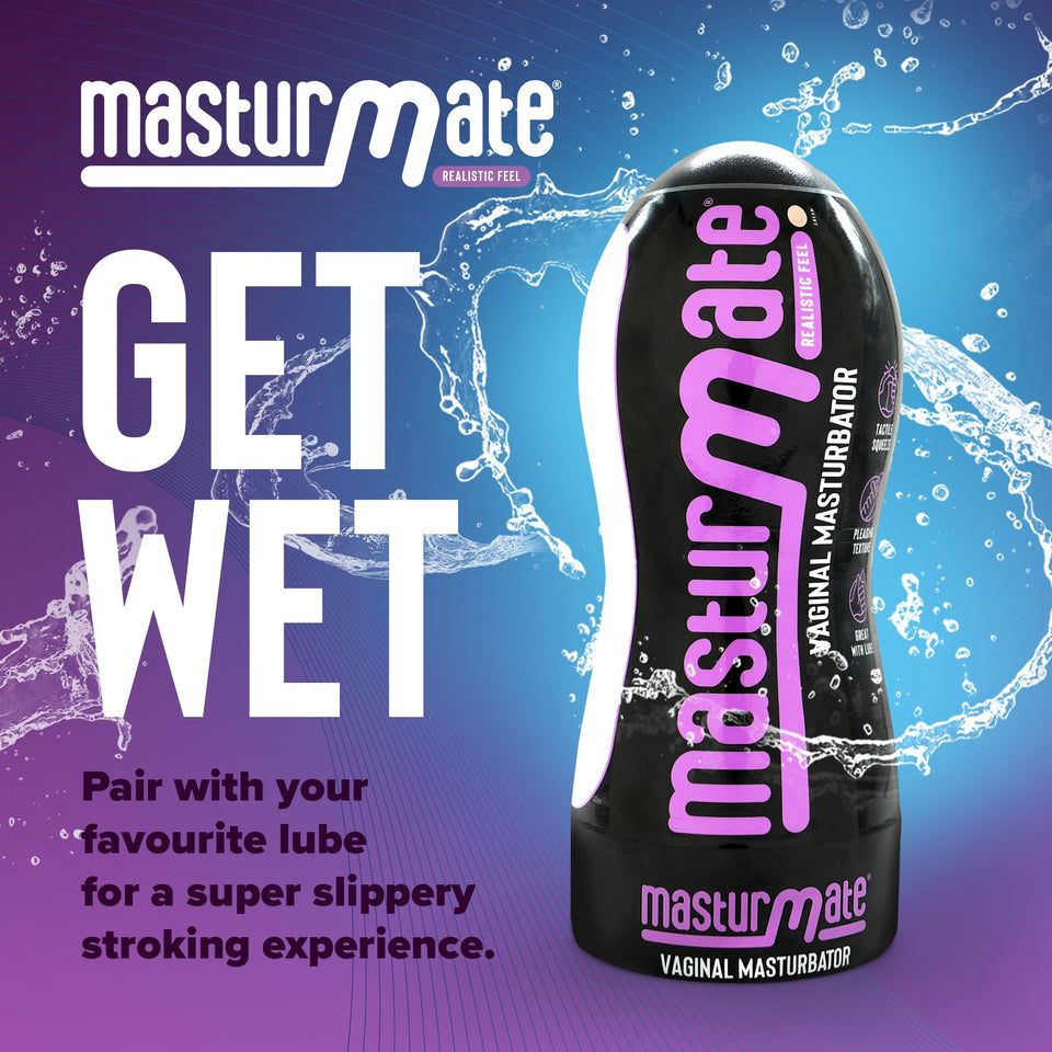 Masturmate Realistic Feel Male Stroker - Butt - Mocha