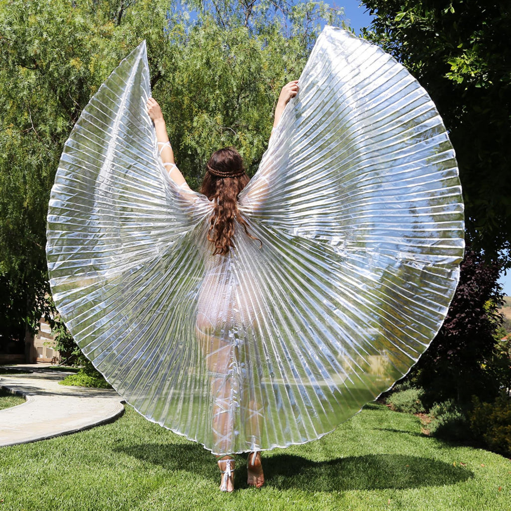 360 degree pleated halter Isis