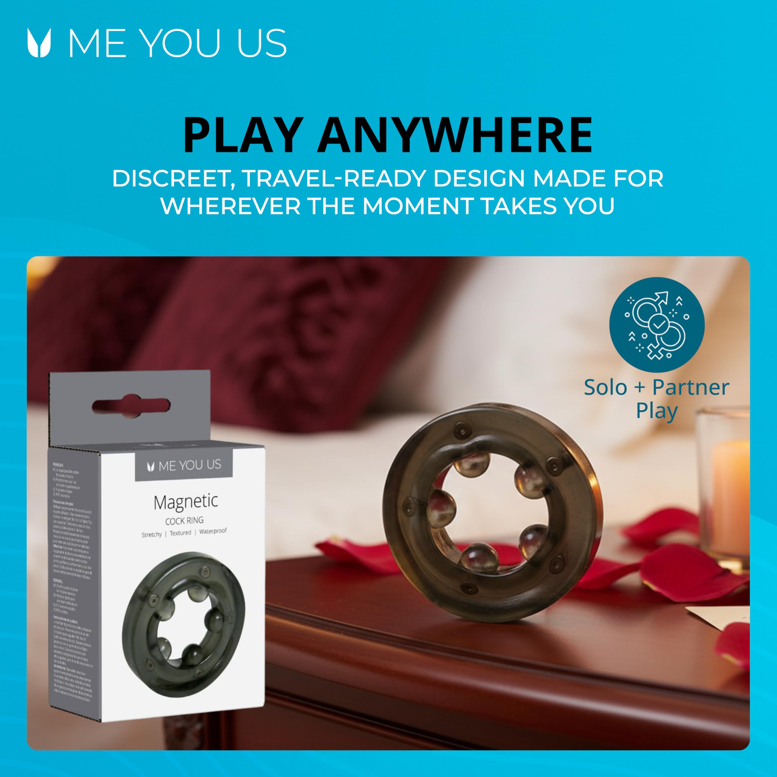 Me You Us Magnetic Cock Ring