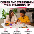 200 Couples Conversation Cards - Enjoy Better Relationships And Deeper Intimacy - Dating Card Game For Adults - Fun Couples Game For Date Night, Valentine Card Games For Couples