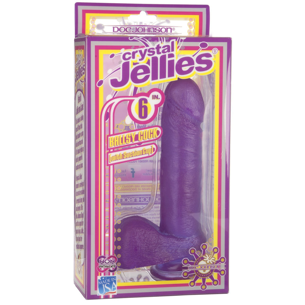 Crystal Jellies 7In Realistic W/Balls Pu