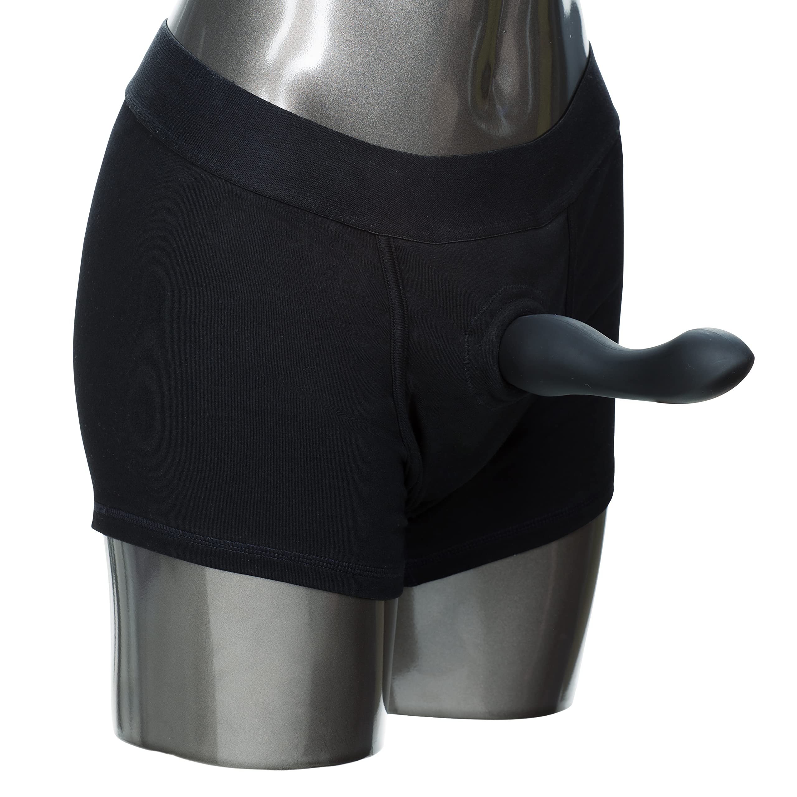 Calexotics Packer Gear Black Boxer Brief Harness - Xl/2Xl