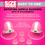 Size Matters Rotating Sili Nippsuck Pnk