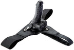 Ouch! Realistic - 7In- Strap-On - Black