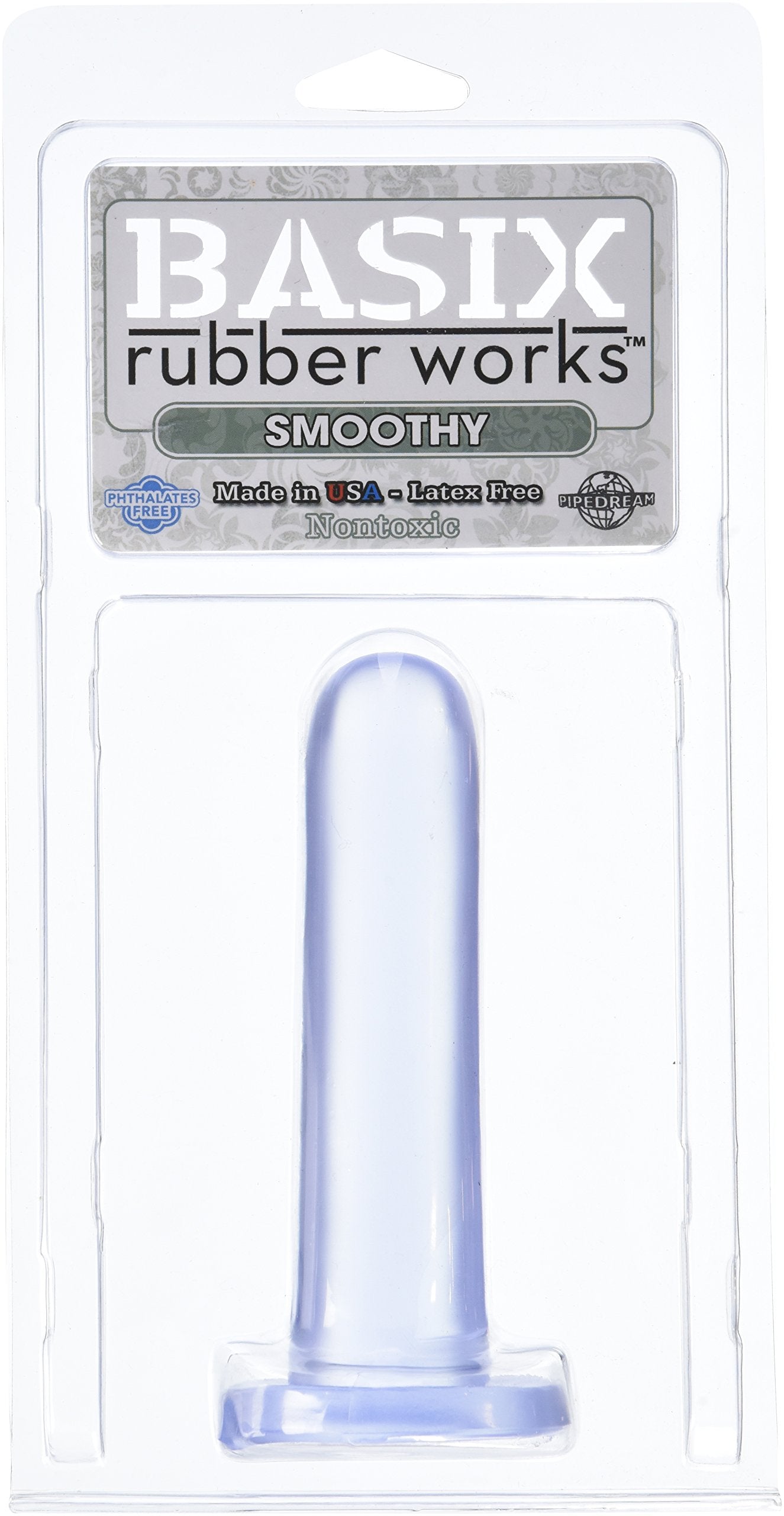 Pipedream Basix Smoothy Dong, Clear