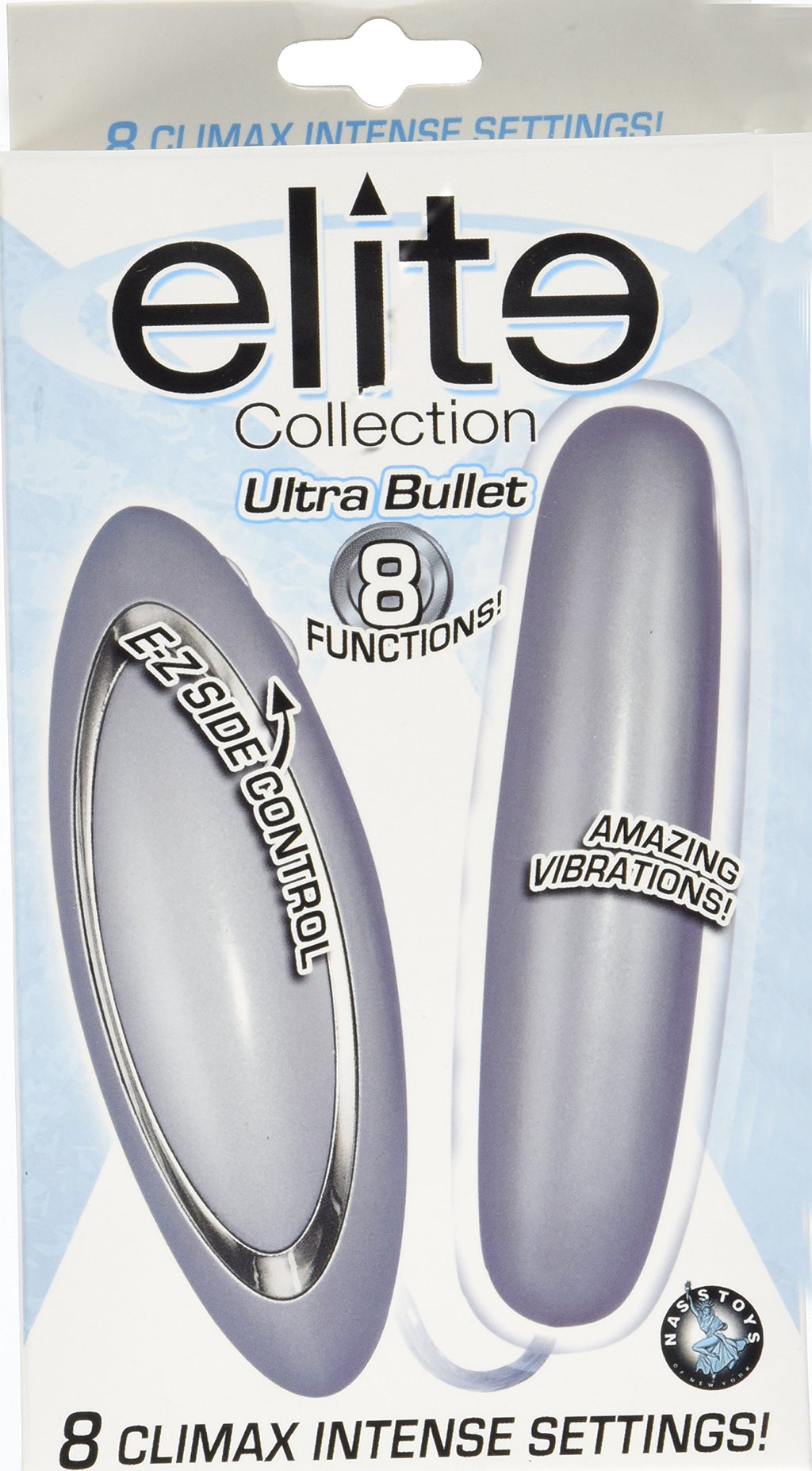 Novelties By Nasswalk Elite Collection Ultra Bullet, Silver