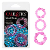 California Exotics Silicone Island Rings, Pink