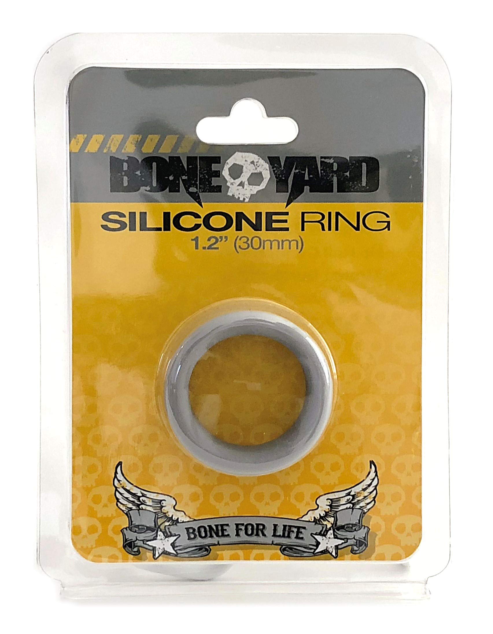(D) BONEYARD SILICONE RING 30M GREY