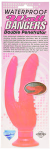 Pipedream Waterproof Double Penetrator Wall Banger, Pink