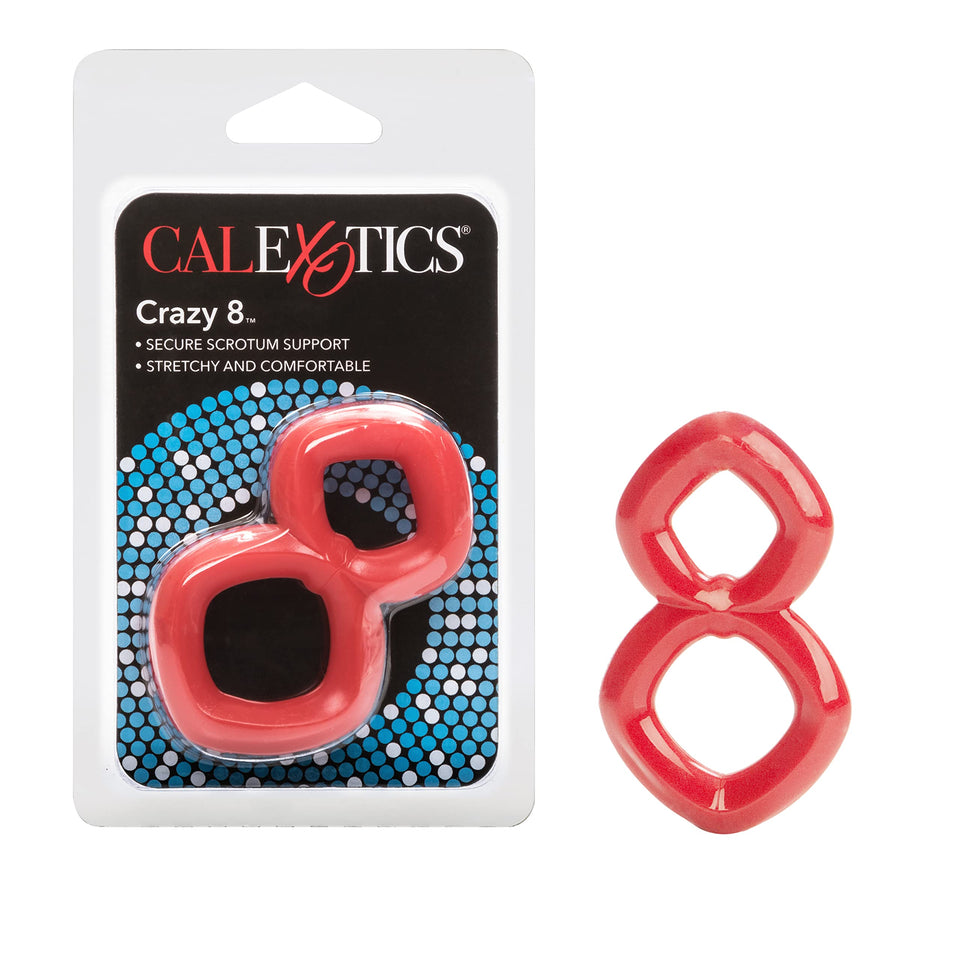 California Exotic Novelties Crazy 8, Red