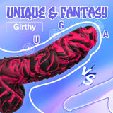 Sex Toys Realistic Dildo for Adults, 7.16 Inch Blowjob Silicone Thick Monster Dildos with Strong Suction Cup, G Spot Clitoral Va