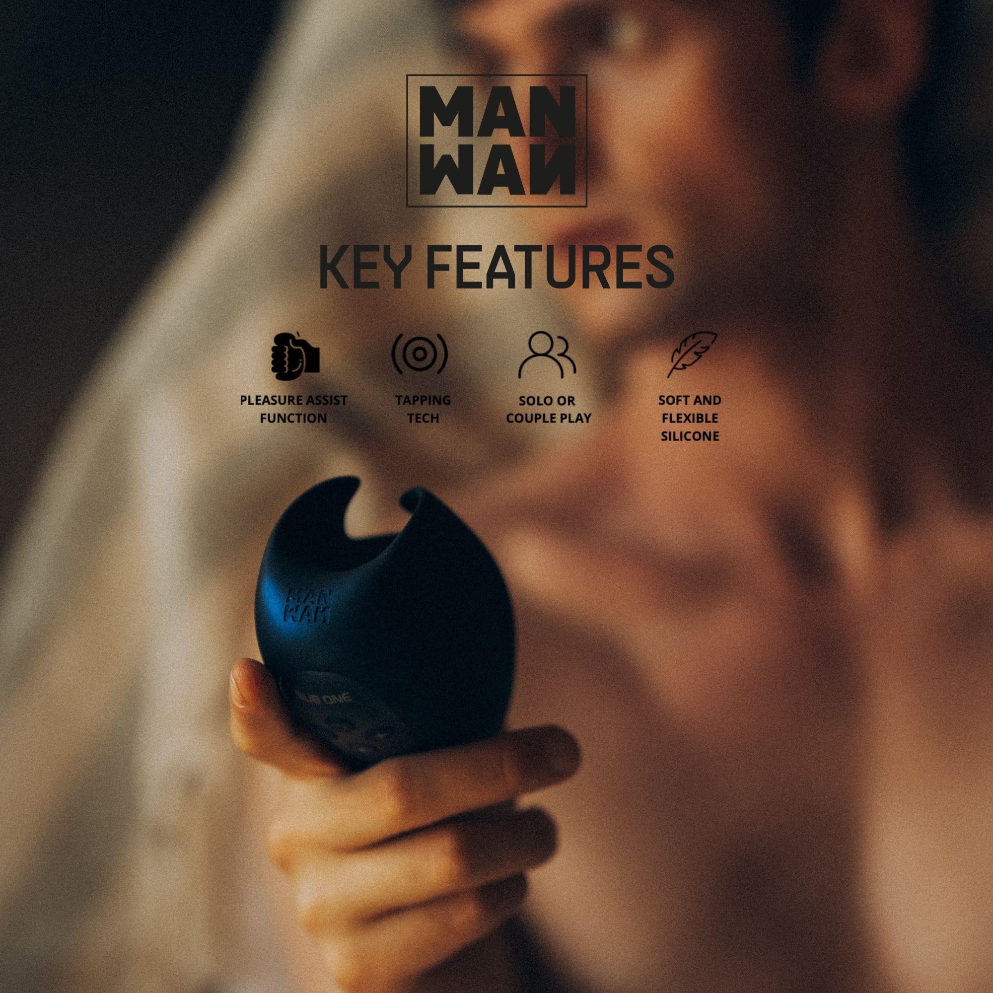 Man Wan Sub One Vibr Masturbator Blue
