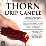 Thorn Drip Candle - Red
