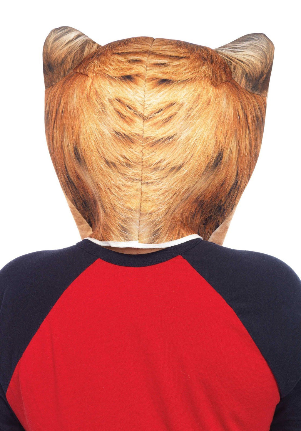 Foam Angry Cat Mask O/S Orange