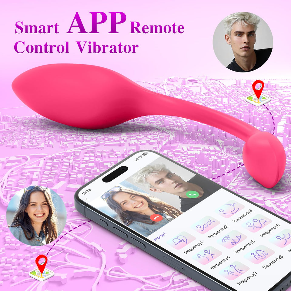 2024 New APP Control Wearable Vibrator Womens Sex Toys, Adult Toys 9 Vibrations & Heating Couples Sex Toys Vibrater, G Spot Clit