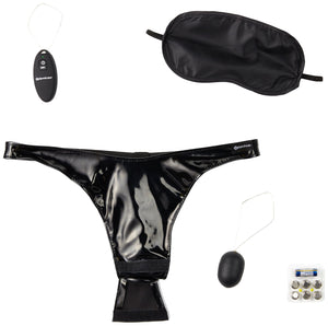 Ff 10F Remote Control Fantasy Panty Blk