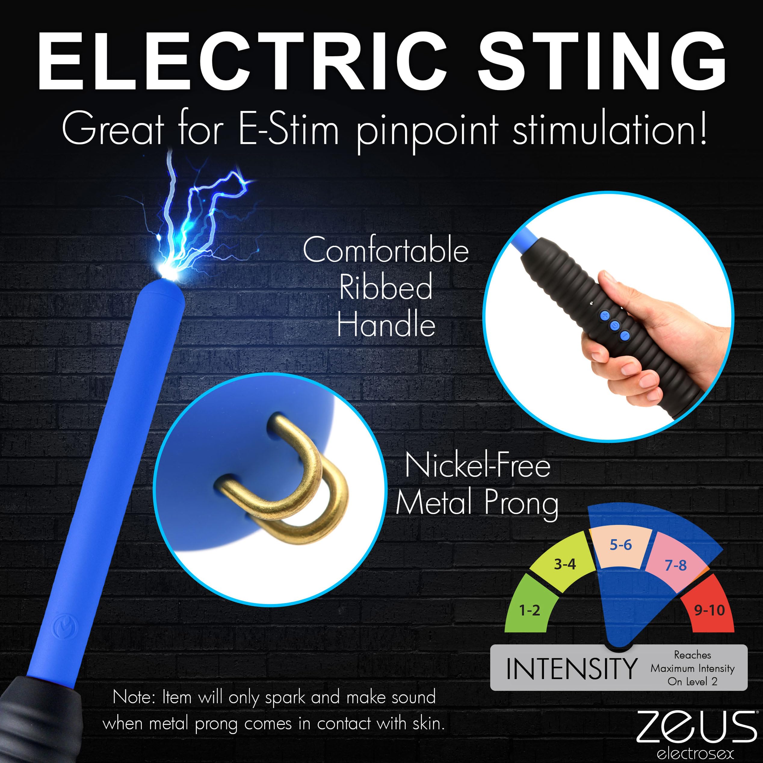 Zeus Shock Rod E-Stim Zapping Wand