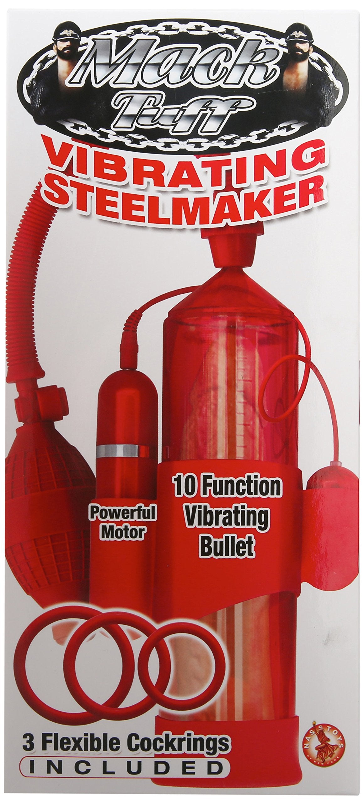 Nasswalk Mack Tuff Vibrating Steelmaker Vibrating Pump, Red
