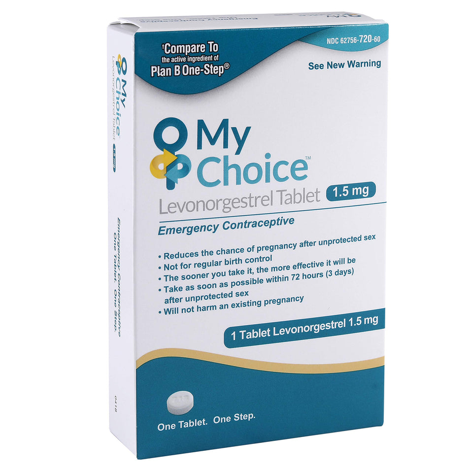 OHM My Choice Emergency Contraceptive Pill. A Safe and Effective Way to Lower Your Chances to get Pregnant After unprotected Sex