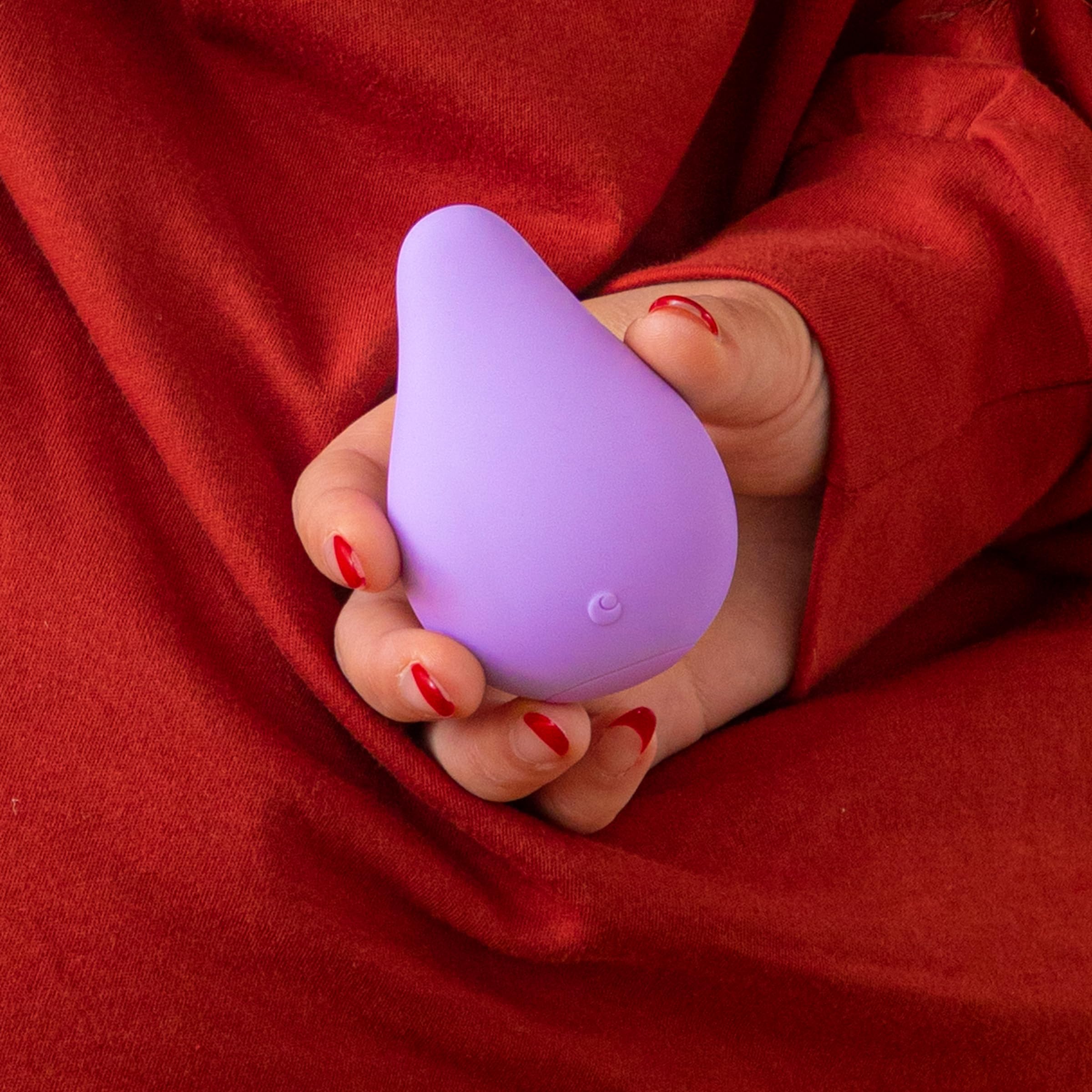 Hello Cake Little Massager - Small Vibrator with 10 Intense Vibration Modes, Rechargeable, Shower Ready and Long Lasting Up to 6